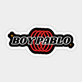 Boy Pablo // Ring Sticker